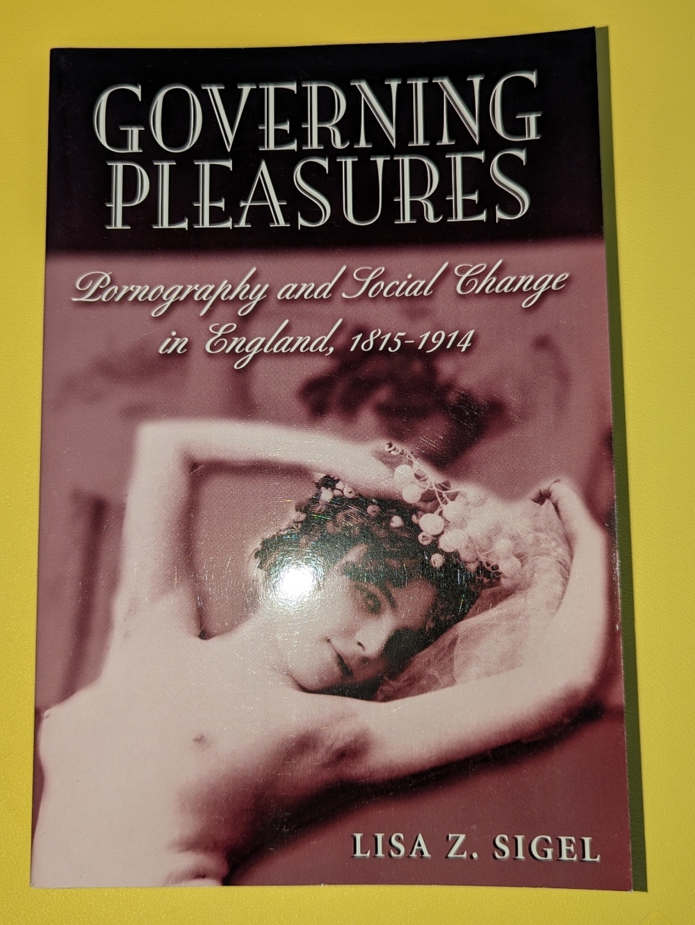 Governing Pleasures: Pornography & Social Change in England – Lisa Z. Sigel